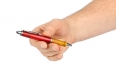 Hand giving pen