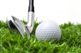 Iron and golf ball