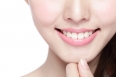 young woman health teeth